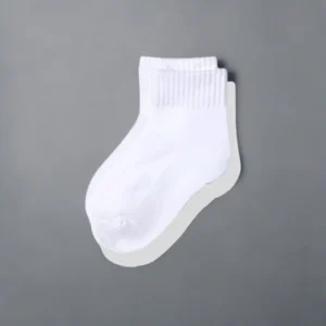 Jefferies Socks Smooth Toe Quarter Non-Cushion Socks - White